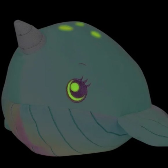 DREAM BEAMS - Nickie the Narwhal Plush Toy (7.5"/18cm), Huggable Cuddly Companio - Picture 2 of 14